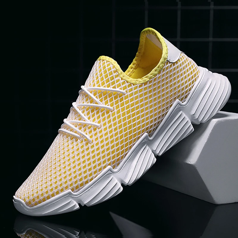 

Summer Shoes Men Casual Shoes Men Fashions Male Mesh Breathable Men Sneakers Lightweight Zapatillas Hombre Chaussure Homme Sport