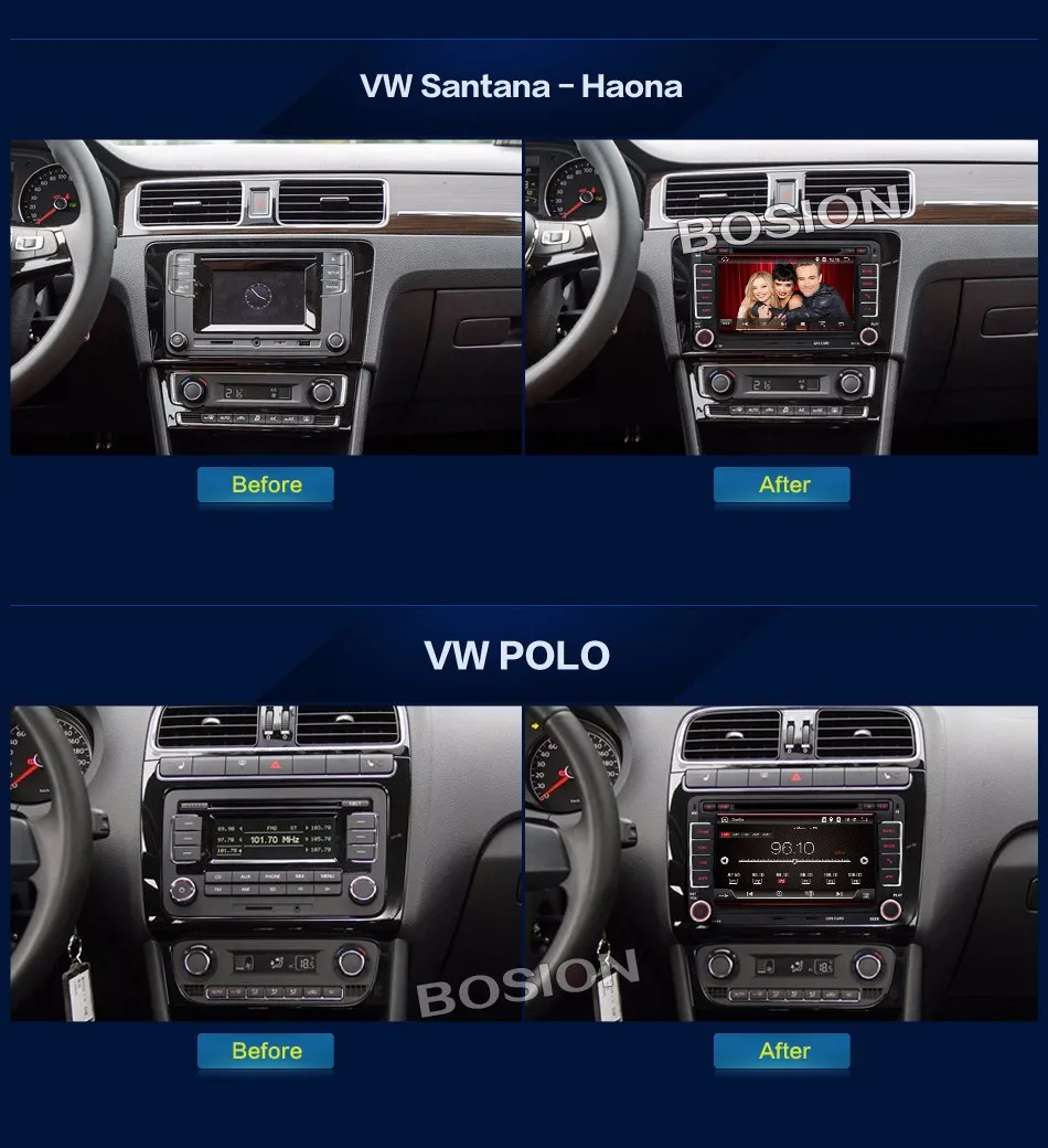 Bosion Android 10 PX6 автомобильный dvd-плеер GPS Navi для Volkswagen Skoda Octavia golf 5 6 touran passat B6 polo tiguan audio