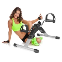 folding fitness pedal stepper exercise machine lcd display indoor cycling bike stepper with adjustable resistance for home hwc