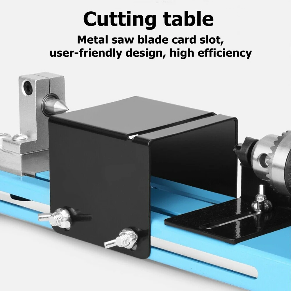 

150W Tool Home Durable Wood Lathe DIY Polishing Professional Portable Mini Bead Cutting Woodworking Machine Drill Multifunction