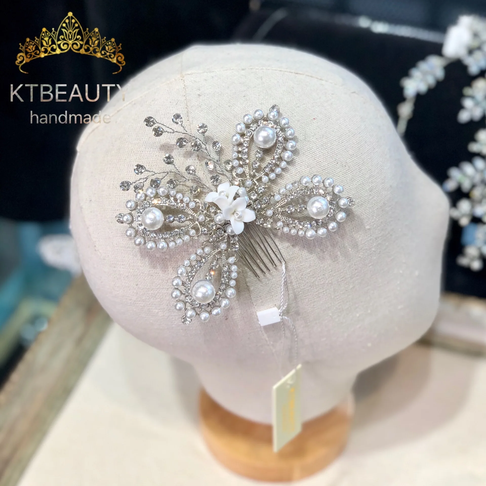 Новинка стразы 4 вида конструкций хрустальные цветы Золотая головная повязка