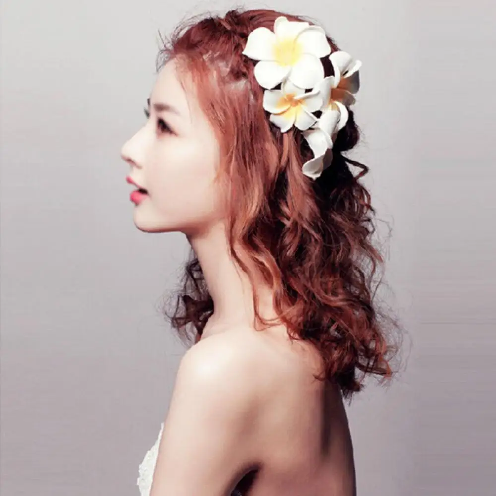 Плюмерия гавайский искусственный цветок из пенополиэтилена украшение для волос