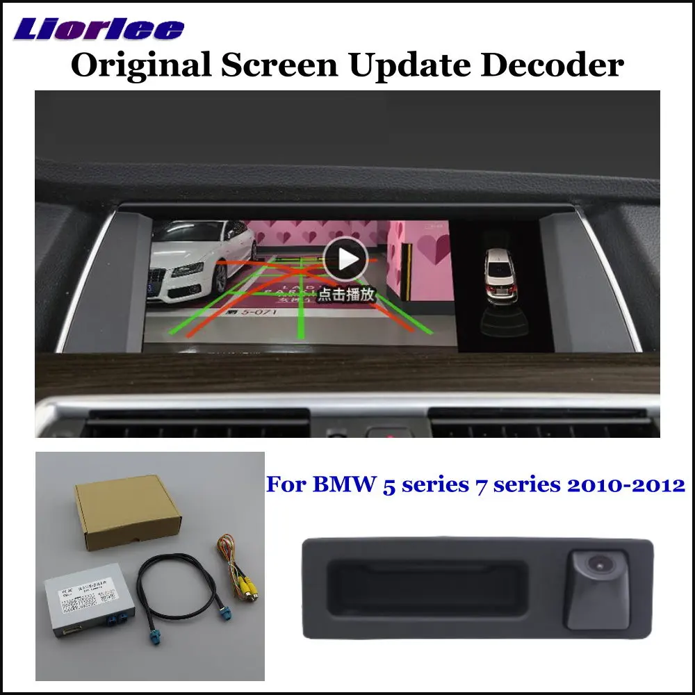 

Car Rear View Backup Camera For BMW 5 7 F10/F11/F07/F01/F02/F03/F04 2010-2020 Reverse Parking CAM Full