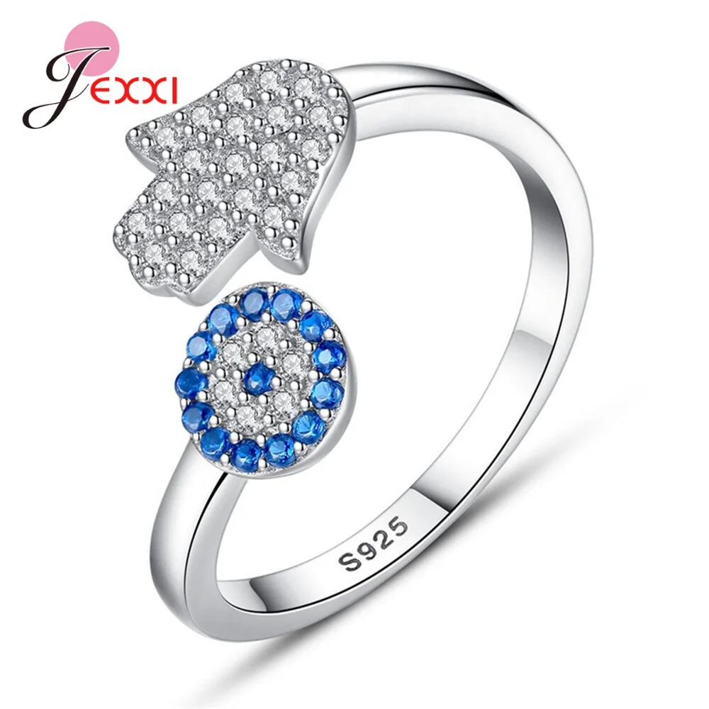 

New Special 925 Sterling Silver Palm Finger Rings For Women/Lady/Girls Fast Shipping Adjustable Size Rings For Wedding Party