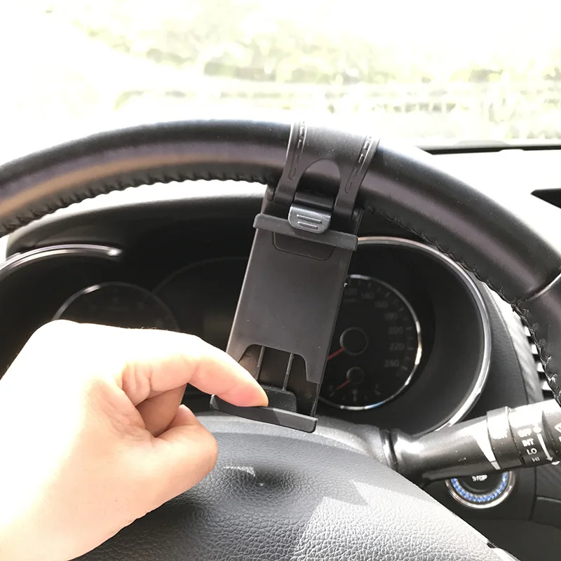 Универсальный автомобильный держатель на руль мобильный телефон кронштейн для