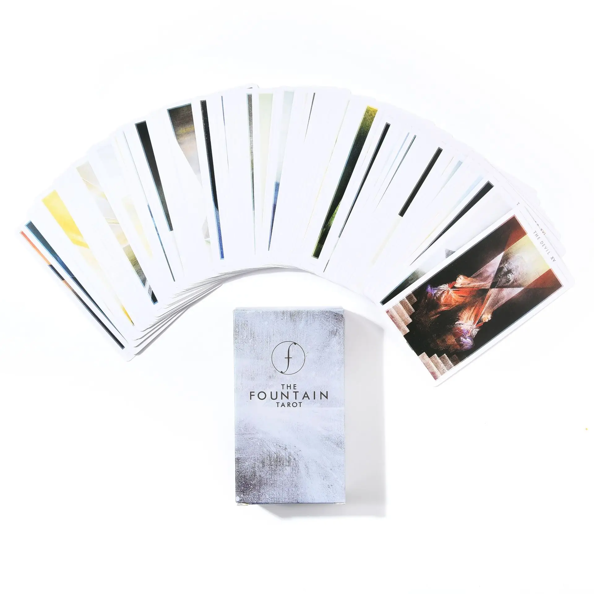 The Fountain Tarot: Illustrated Deck and 79 cards Tarot read the mythic fate divination for fortune games | Спорт и развлечения