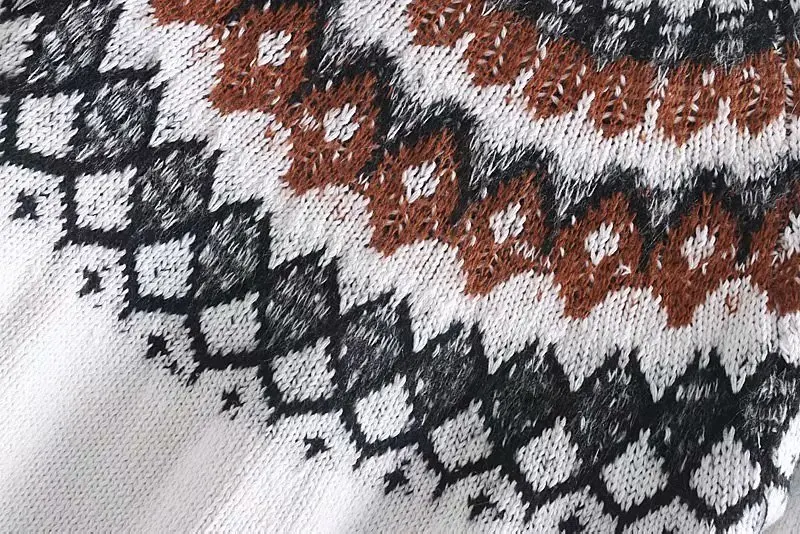 Everkaki вязаные свитера пуловеры женские Boho осень зима цыганские элегантные женские богемные пуловеры свитер женский