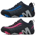 Обувь для активного отдыха, Треккинговая обувь для мужчин, водонепроницаемая походная обувь, горные ботинки из натуральной кожи для лесного массива, охоты, тактическая обувь большого размера