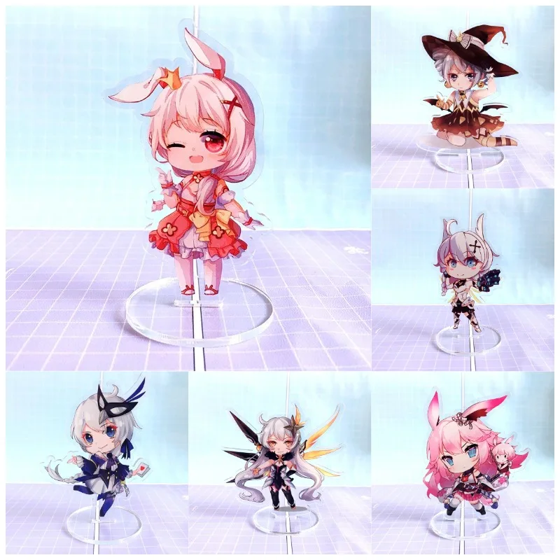 

Anime Game Honkai Impact Acrylic Stand Model Cosplay Kiana & Yae Sakura Cartoon Stand Figure Action Figure Collectible DIY Toy