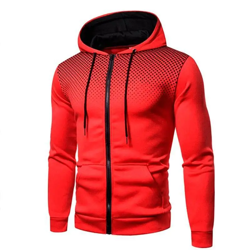 Men's sweatshirt 3D printing hooded sweatshirt Fashion zipper sweatshirt 2021 Hot new product