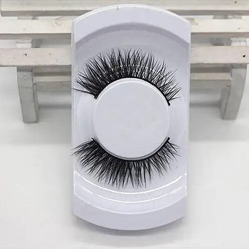 Женские длинные натуральные Толстые Накладные ресницы из искусственного меха