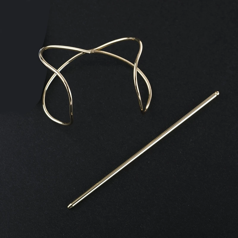 Аксессуар для волос оригинальный 2021 Новый Бохо из металла подвеска золотое