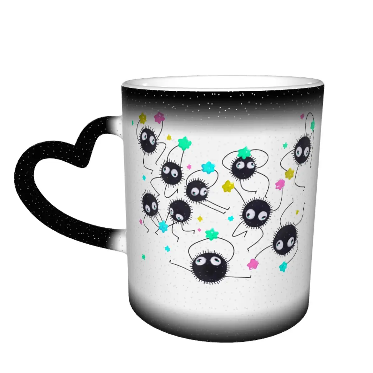 

Spirited Away Mug The Changes Color Creative Mug Retro Pottery Hot Chocolate Cups