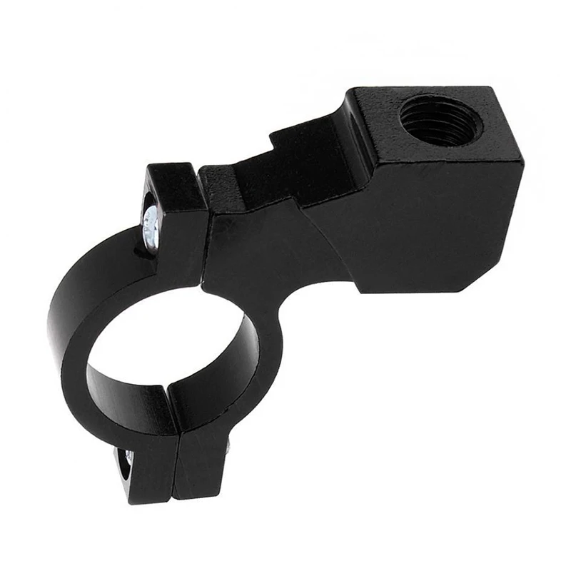 

10mm Mirror 1pc Handlebar Black Clamp On Adapter Aluminium alloy Bracket