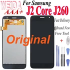 Оригинальный 5-дюймовый ЖК-дисплей для Samsung Galaxy J2 Core J260, ЖК-дисплей с сенсорным экраном и дигитайзером в сборе, замена с бесплатным инструментом