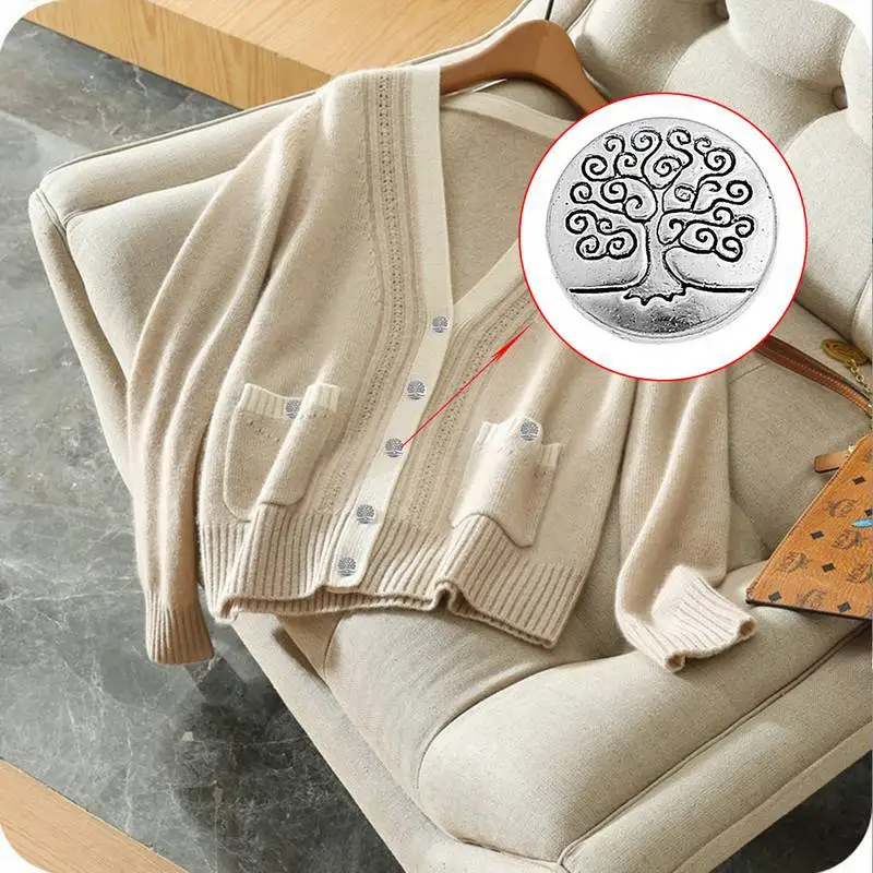 50 шт. металлические пуговицы с цветком для пальто рукоделие шитье детская