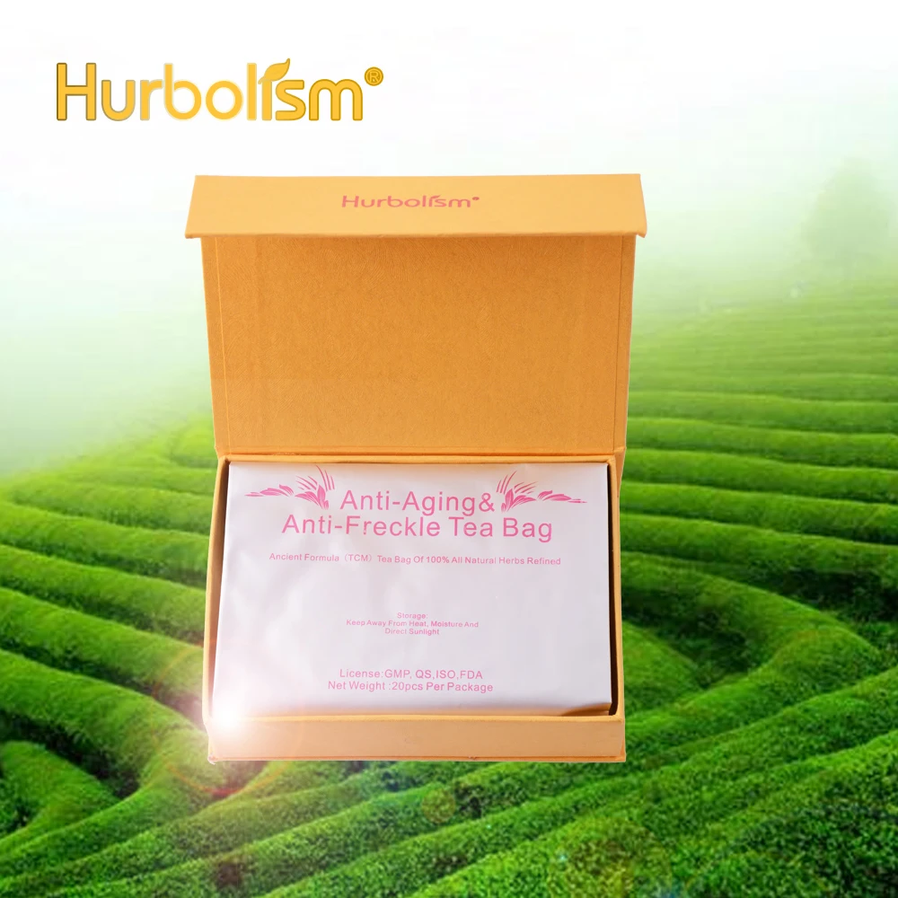 

Hurbolism TCM Tea Bag of Natural Herbal Ingredients to Anti - Aging & Anti - Freckle, prevent dry skin, wrinkles, Herbal Tea