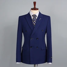 OIMGSuits chaquetas formales para hombre, trajes pequeños informales ajustados, trajes profesionales para boda coreana (2)