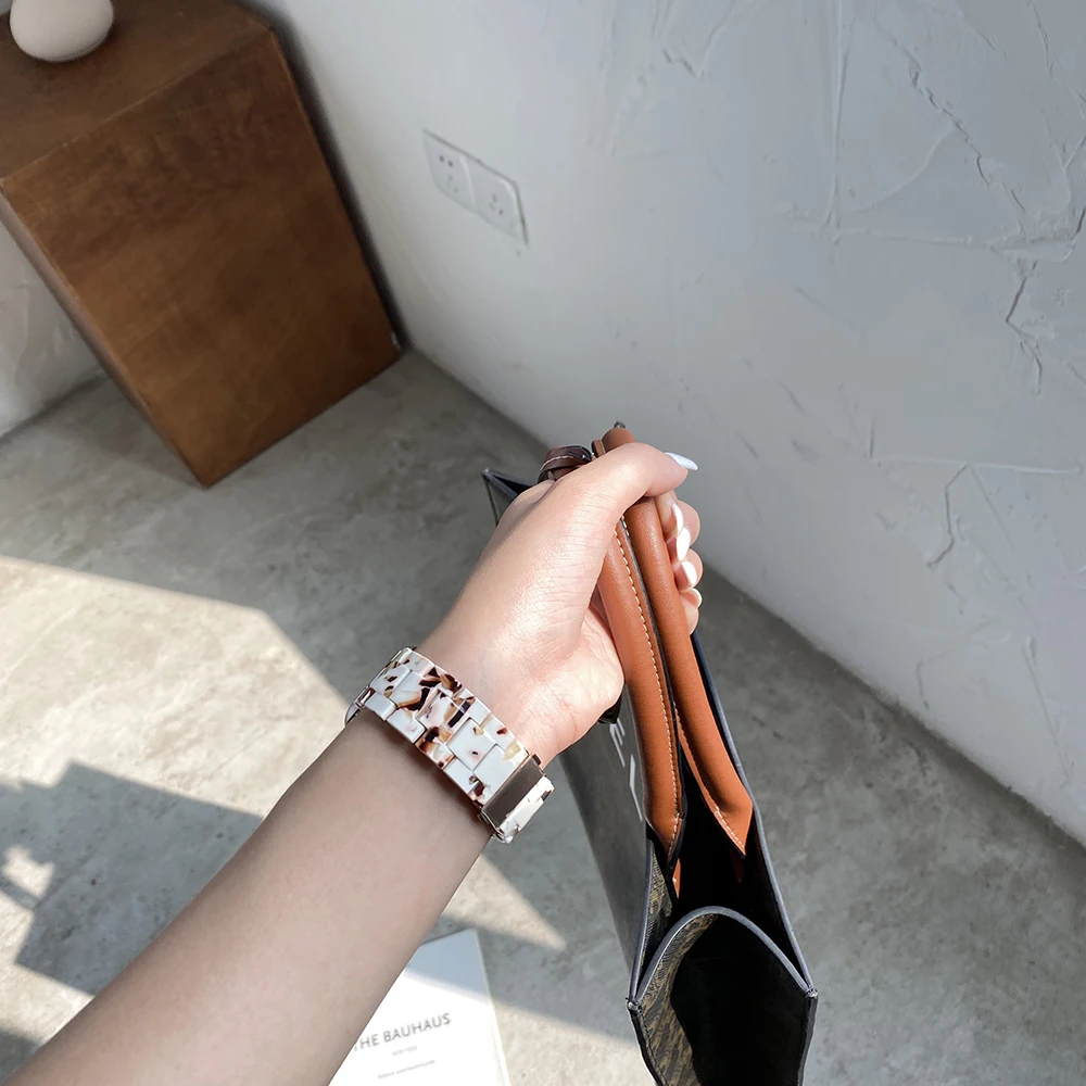 Newest Strap for Apple Watch Band Series 6 SE 5 4 321 Transparent for Iwatch bracelet 38mm 40mm Watchband accessories 42mm 44mm