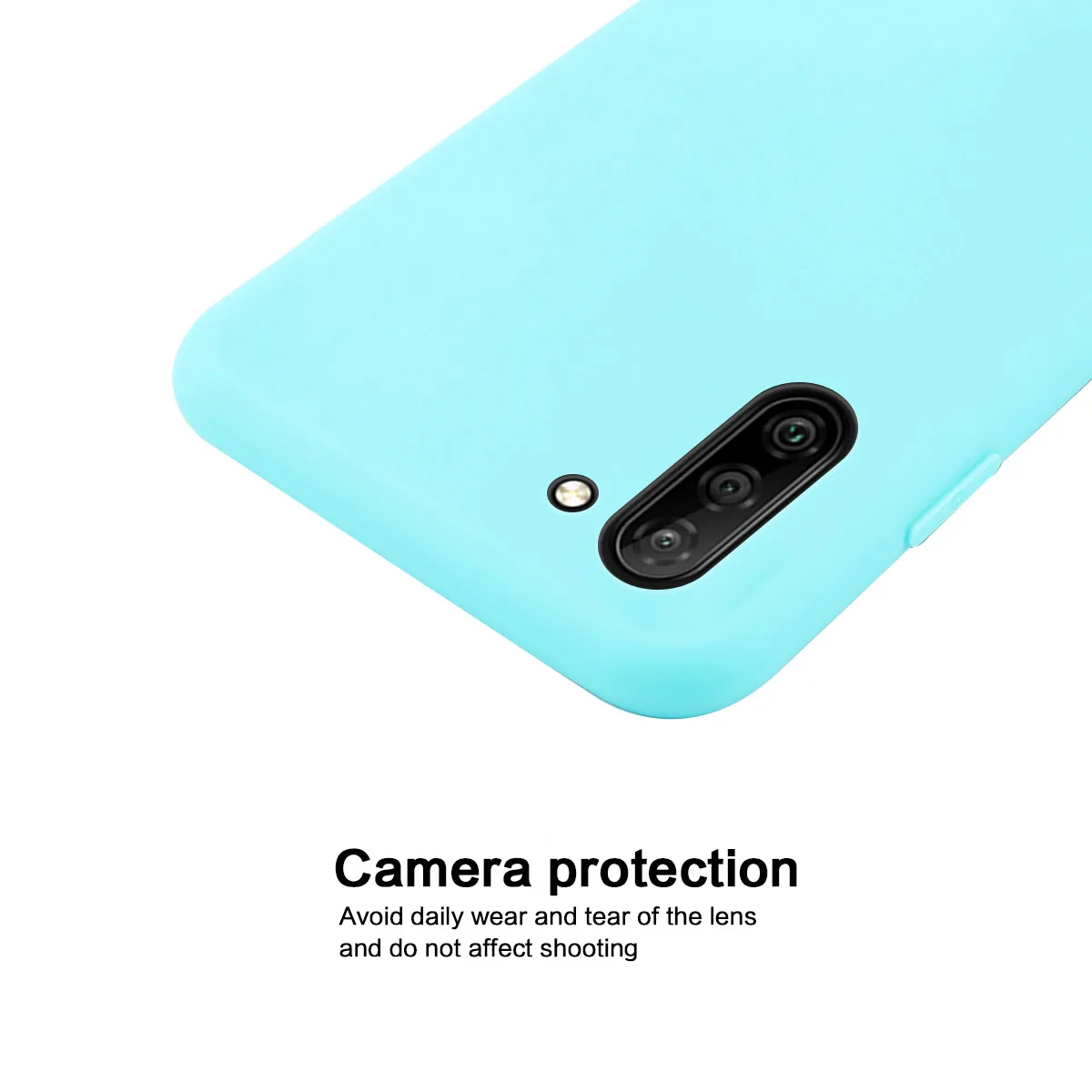 Для Samsung Galaxy Note 10 Plus чехол силиконовый карамельный цвет тонкий матовый мягкий TPU