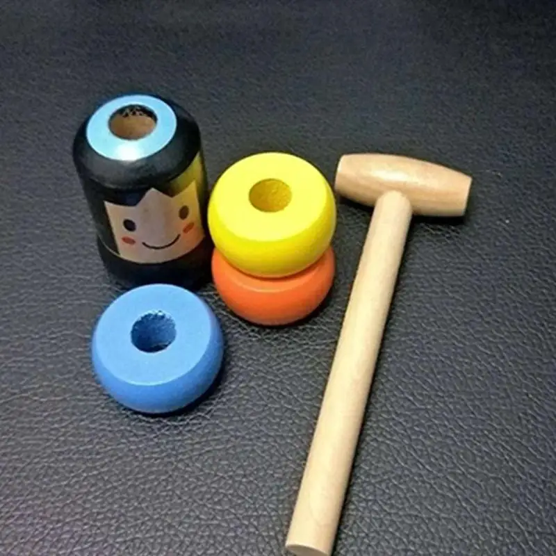 

Unbreakable Wooden Man Toy Small Wooden Toys 2020