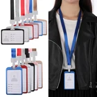 1 шт. Алюминий СПЛАВ Работа кредитницы для именных карт Бизнес Рабочая карта удостоверение личности ремешок-держатель Горячая вертикальный металлический ID Бизнес чехол