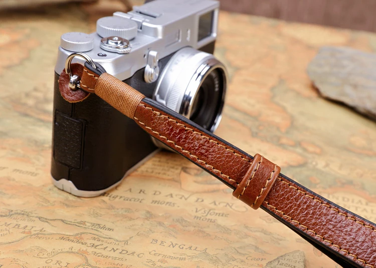 Ручной работы из натуральной кожи ремешок для камеры винтажный DSLR ремень для Fujifilm XT10XT20 X100F XPRO2 XT30 XT3