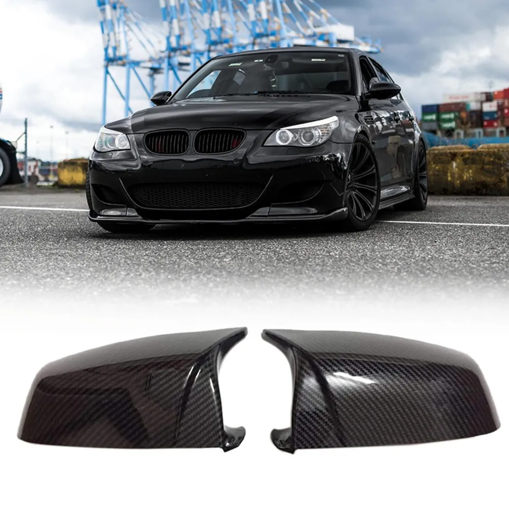 

Крышка бокового зеркала заднего вида для BMW 5 6 7 серии F01 F02 F03 F04 F06 F07 F10 F11 F12 F13 углеродное волокно/черный
