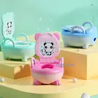 Детское сиденье для унитаза, удобная спинка, Мультяшные горшки, портативный горшок для детей, горшок для унитаза