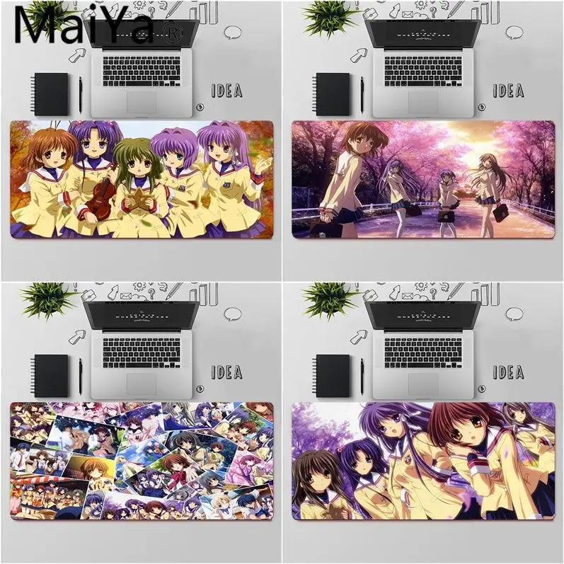 

Maiya Anime CLANNAD Furukawa Nagisa Natural Rubber Gaming mousepad Desk Mat Free Shipping Large Mouse Pad Keyboards Mat