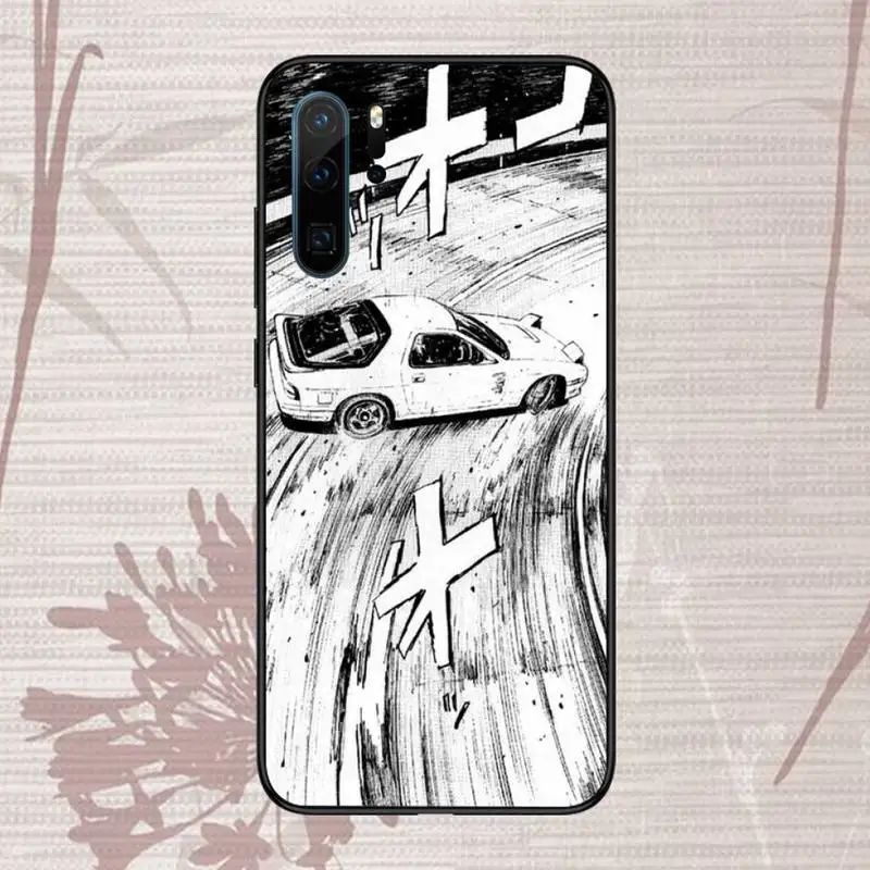 

Cartoon initial d JDM Drift Phone Case For Huawei P20 P30 P40 lite Pro P Smart 2019 Mate 10 20 Lite Pro Nova 5t