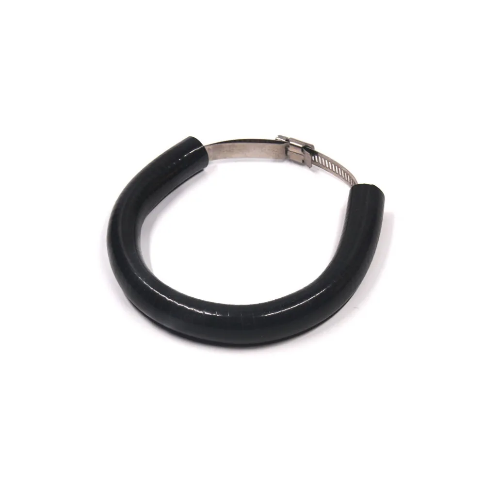 C BLACK Для KTM EXC-F/EXC/SX-F 450/350/530/525/500 Аксессуары для мотоциклов глушитель/круглый овальные выхлопные протектор может покрыть 3 стиля - Цвет: C BLACK