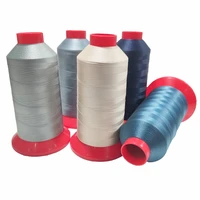 sanbest high strength polyester thread 100d3 tex35 5000m sewing thread various colors used for all kinds of leather products