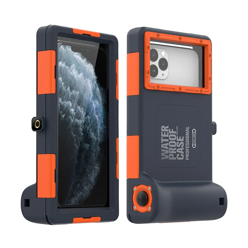 

Waterproof iPhone case, 15m professional diving shell, suitable for 6, 7, 8 plus, 11 Pro max, x, XR, XS Max