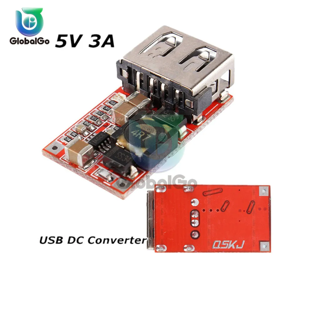 6-24V до 5V 3A в машину с USB, туманный распылитель, Зарядное устройство понижающий мини USB платы понижающий преобразователь Питание модуль