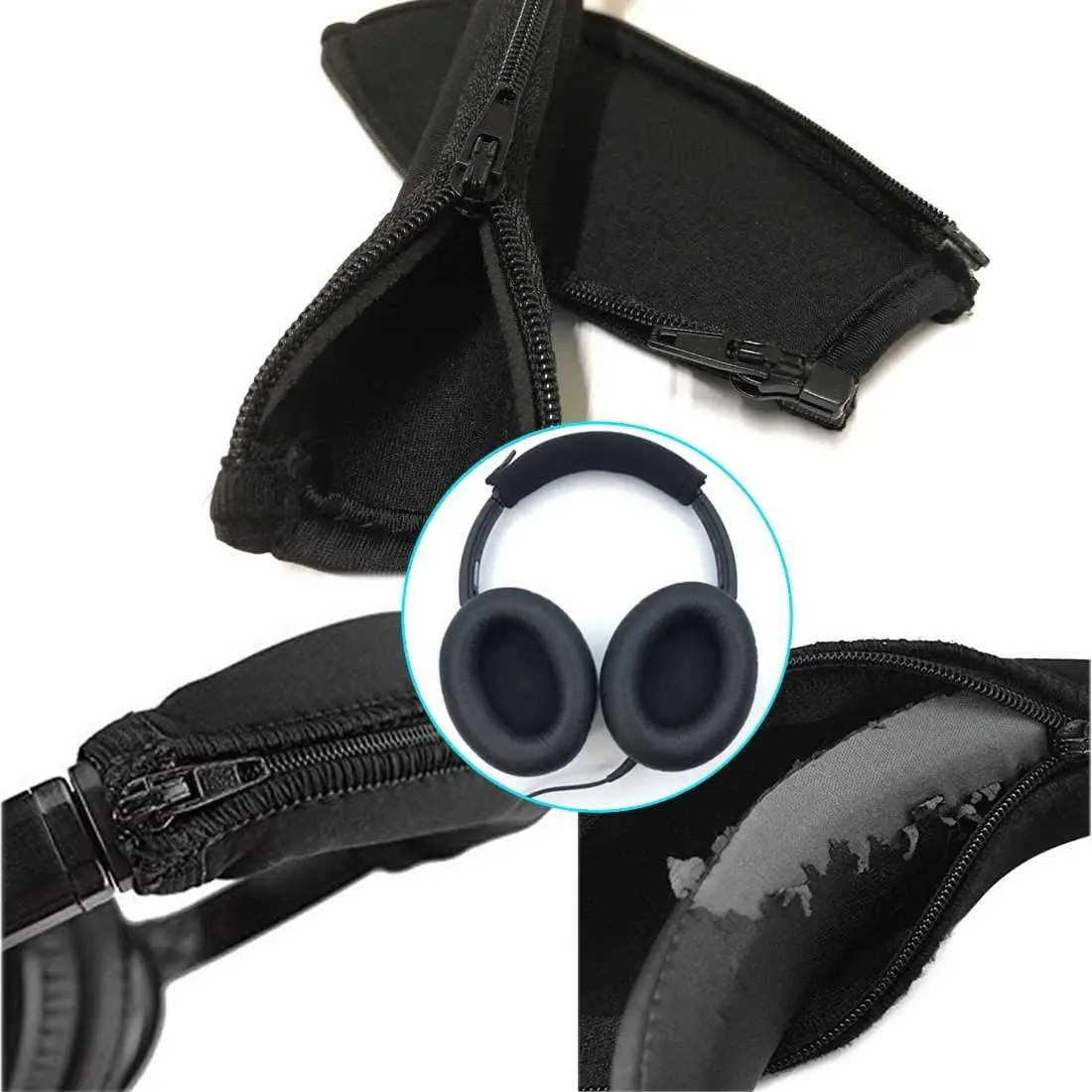 Защитная повязка на голову QC3 молнии для наушников Bose SoundTrue AE2 OE1 OE2 | Электроника