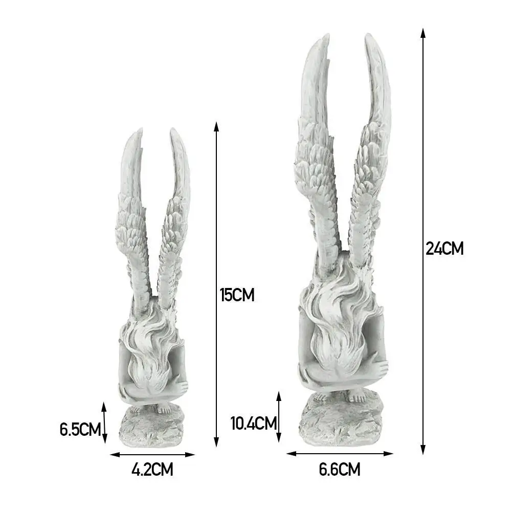 

Vintage Goddess Statues Resin Ornaments Home Decoration Angel Memorial And Redemption Figurine Sculpture Decor Craft Model