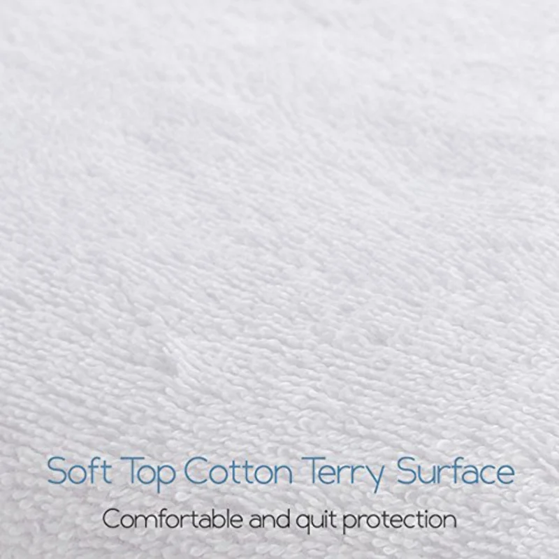 Наволочка для подушки водонепроницаемый протектор белого цвета с защитой от