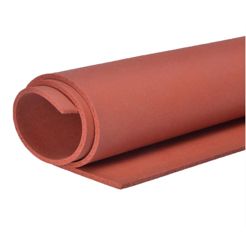 Силиконовый губчатый лист 500x5 мм ширина толщина 5 силиконовый с закрытыми