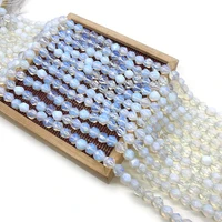 natural stone faceted opal beads 6810mm suitable for exquisite diy makeup small jewelry beaded jewelry making accessories