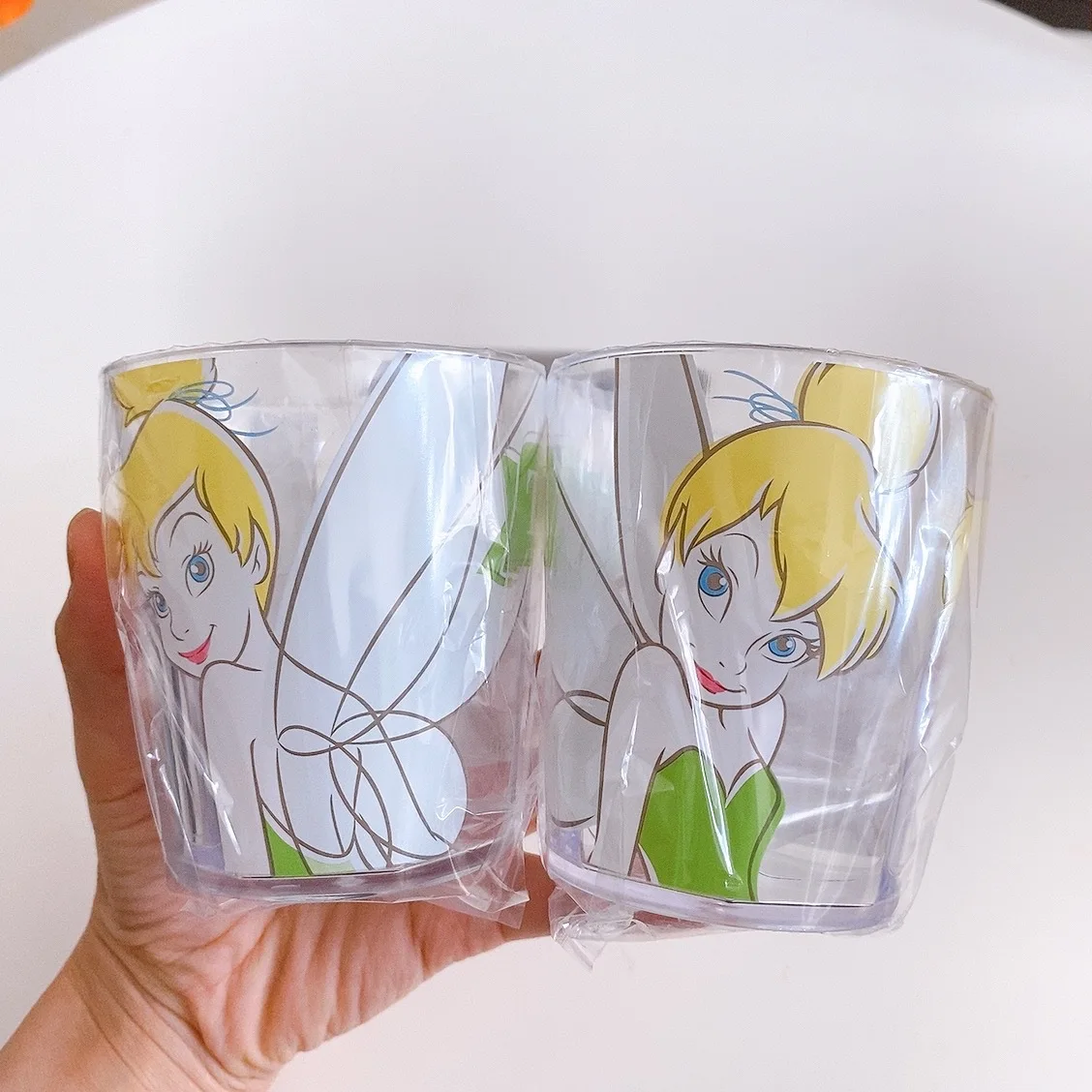 

Пластиковая чашка для чистки воды с рисунком из аниме, портативная дорожная чашка с защитой от падения, мультяшный подарок для девочек и сту...