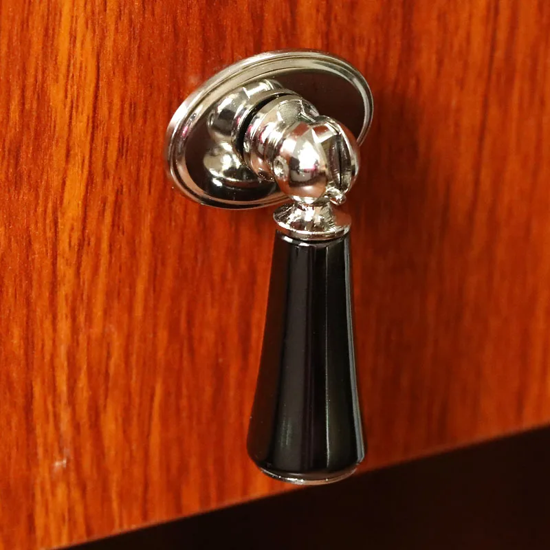 Современный простой модный однотонный хромированный черный подвесной ящик шкаф