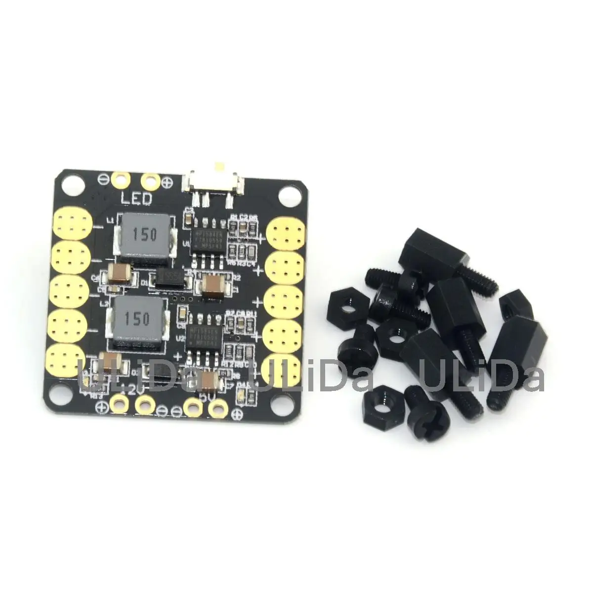 CC3D игровые джойстики PCB Мощность распределительный щит 5В 12В BEC для ZMR250 QAV250 F3 F4