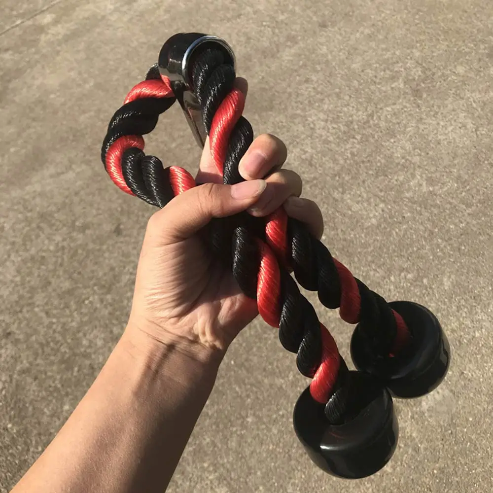 Тренажер для фитнеса трос Трицепс блеск ручная силовая тренировка домашний