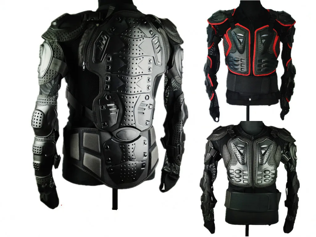 

Мотоциклетная армированная куртка, комплект защиты от падения для мотокросса, дышащая защита для спины и груди