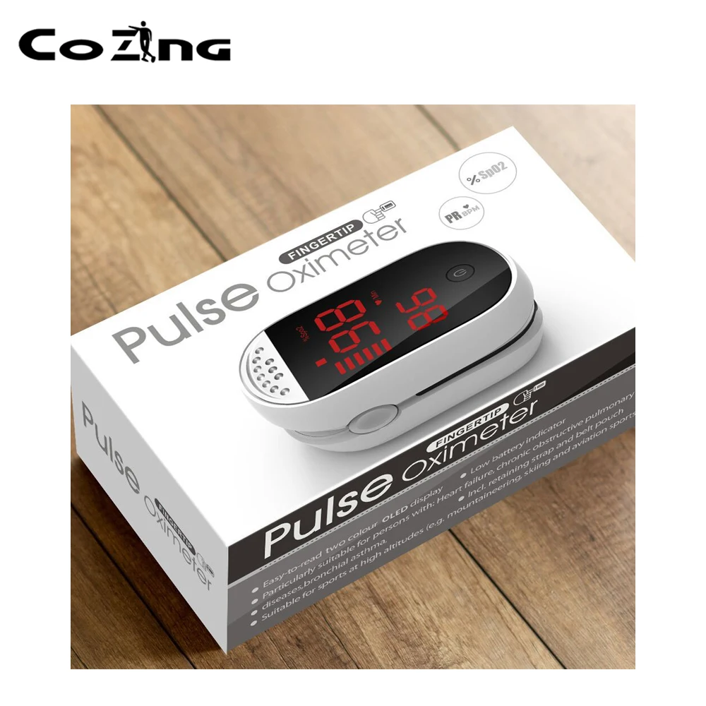 CE Certified Fingertip Pulse Oximeter Spo2 Monitor Blood Oxygen Oximetry | Красота и здоровье