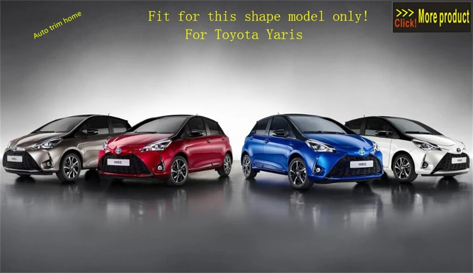 Lapetus переоборудование экстерьера комплект подходит для Toyota YARIS/VITZ ABS хром задний противотуманный задний свет рамка отделка 2 шт
