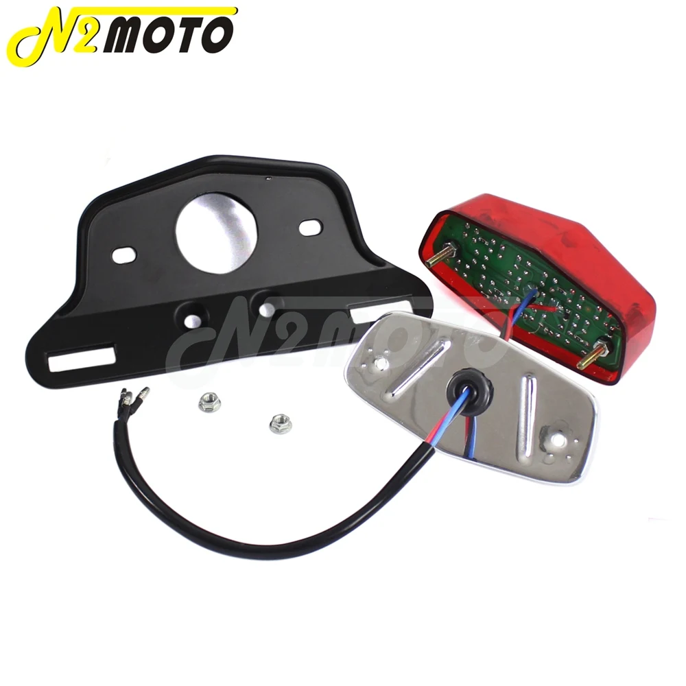 Задний фонарь для номерного знака со светодиодсветодиодный подсветкой |