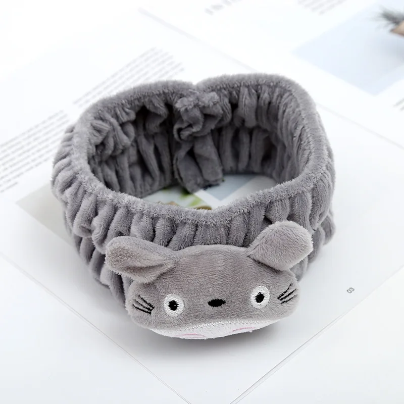 Женские головные уборы Tonari no Totoro бант для волос девушек душа спа повязка Милые