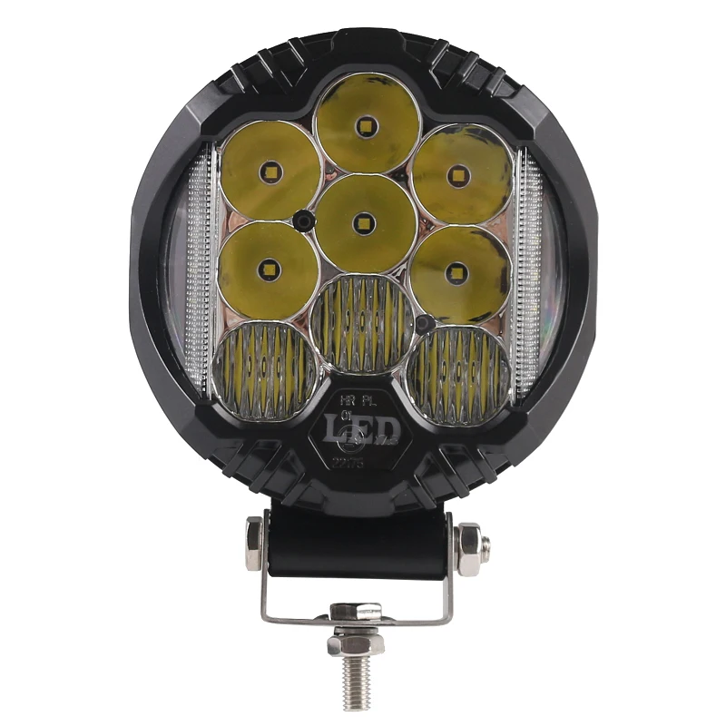 

Kasang LED Lights Work Light Universal Car Three-sided LED Work Light 7 Inch 60W With LED Off-road Vehicle Motorcycle Spotlight